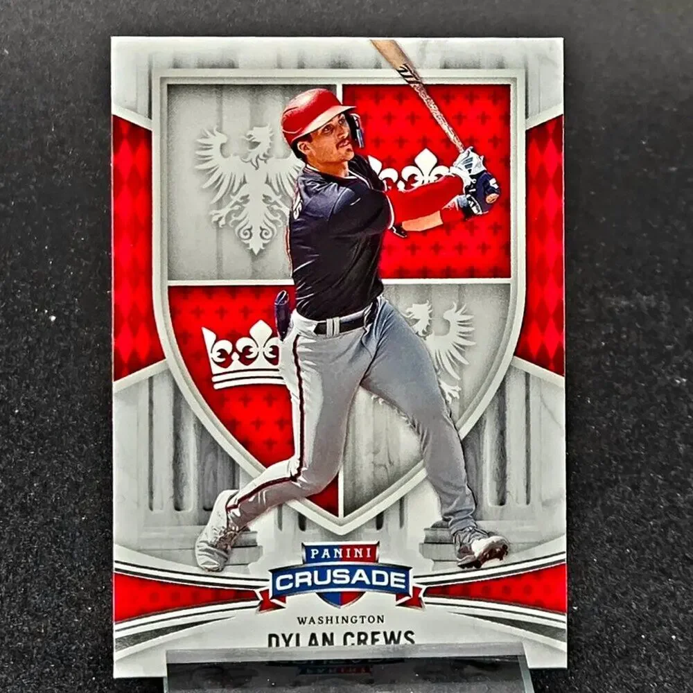 Dylan Crews Jersey Kings Crusade RC's Washington Nationals Top Prospect - Picture 4 of 5